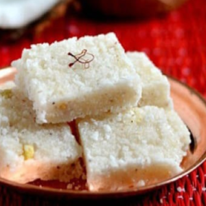 Coconut barfi