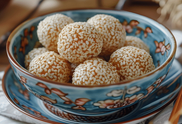 Sesame balls