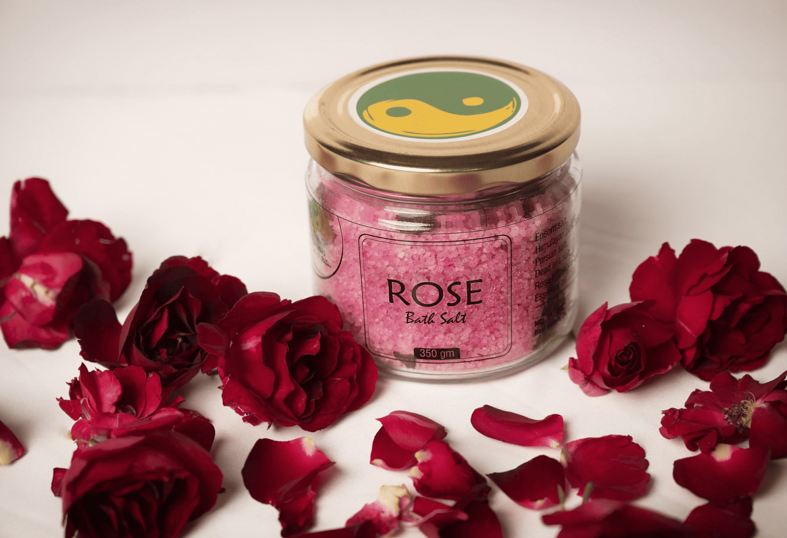 Rose Bath Salt (Epsom salt)